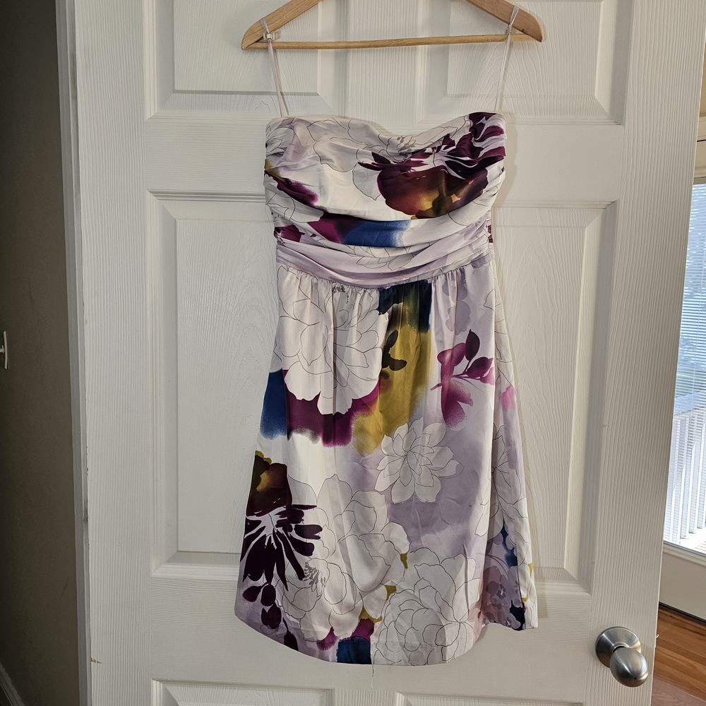 The Limited Multicolor Floral Mini Dress